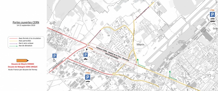 Plan des restrictions de circulation