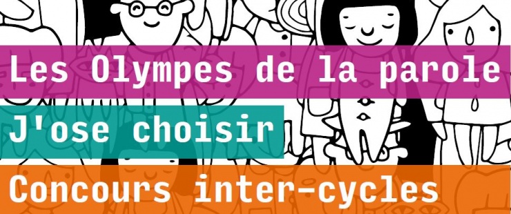 Affiche concours Olympes de la parole