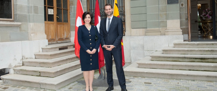Visite de courtoisie de S.E. Madame l'Ambassadeur Silvia Elena ALFARO ESPINOSA, Représentant permanent du Pérou auprès de l'ONU