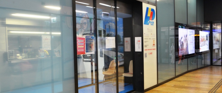 Photo d'un poste de police