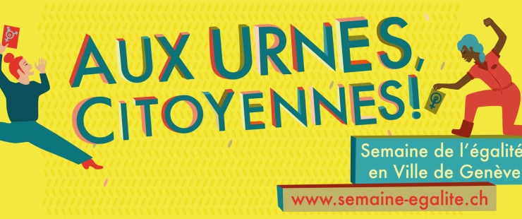 aux urnes citoyennes slogan semaine de l'égalité