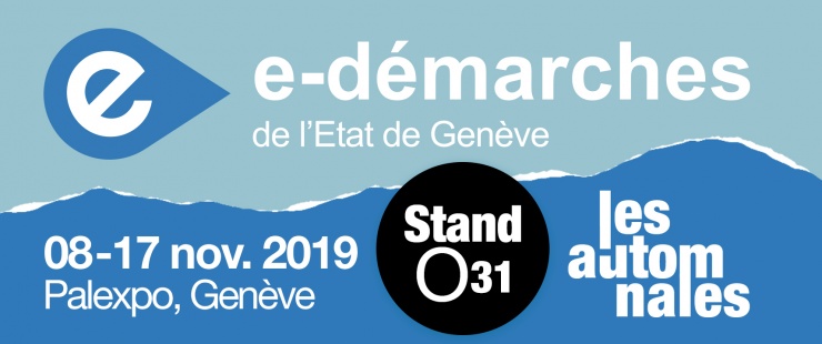 Les e-démarches sont aux Automnales Stand O31