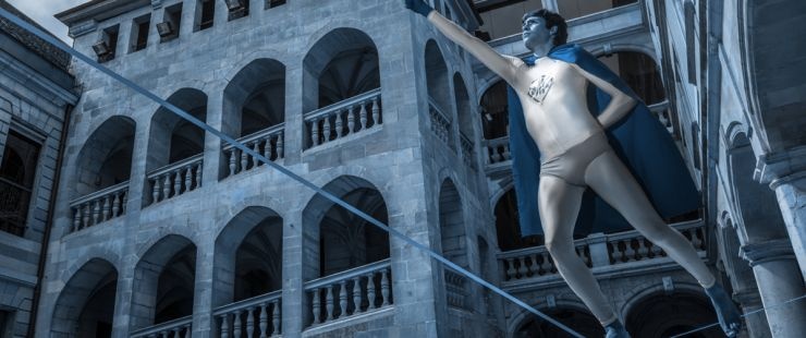 Jean Revillard - Rezo - Etat de Genève La cour de l'Hôtel de Ville