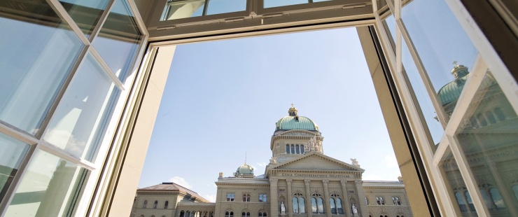 vue du palais fédéral