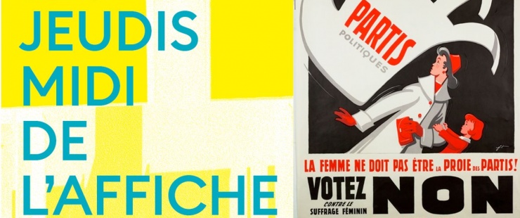 jeudi midi de l'affiche et affiche de Noël Fontanet