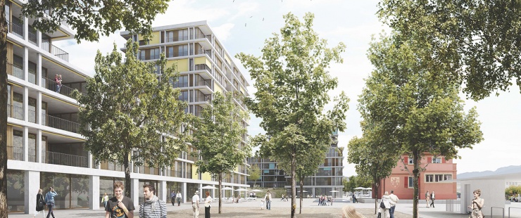 Place de Carantec - Grand-Saconnex © group 8 + Hager Partner AG Place de Carantec - Grand-Saconnex © group 8 + Hager Partner AG