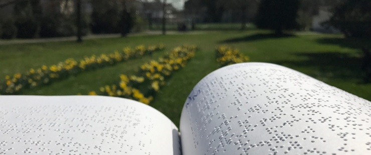 Livre en écriture braille - René Demellayer
