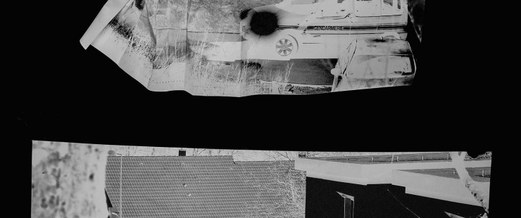 Photos noir et blanc exposition sur les violences