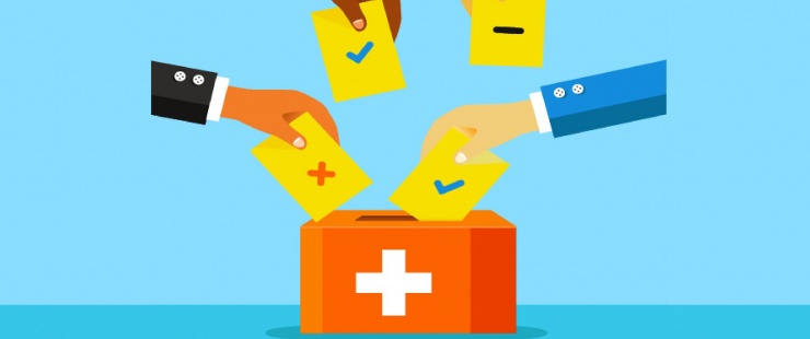 Vote dans urne