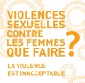 texte en jaune violences sexuelles contre les femmes
