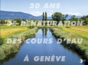 Couverture du livre "20 ans de renaturation des cours d'eau à Genève"