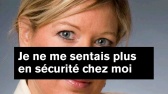 une femme qui dit de ne pas se sentir en sécurité