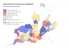 carte de l'état d'avancement