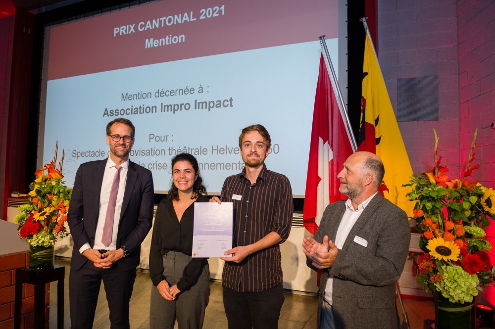 Mention pour le prix 2021 - Impro Impact