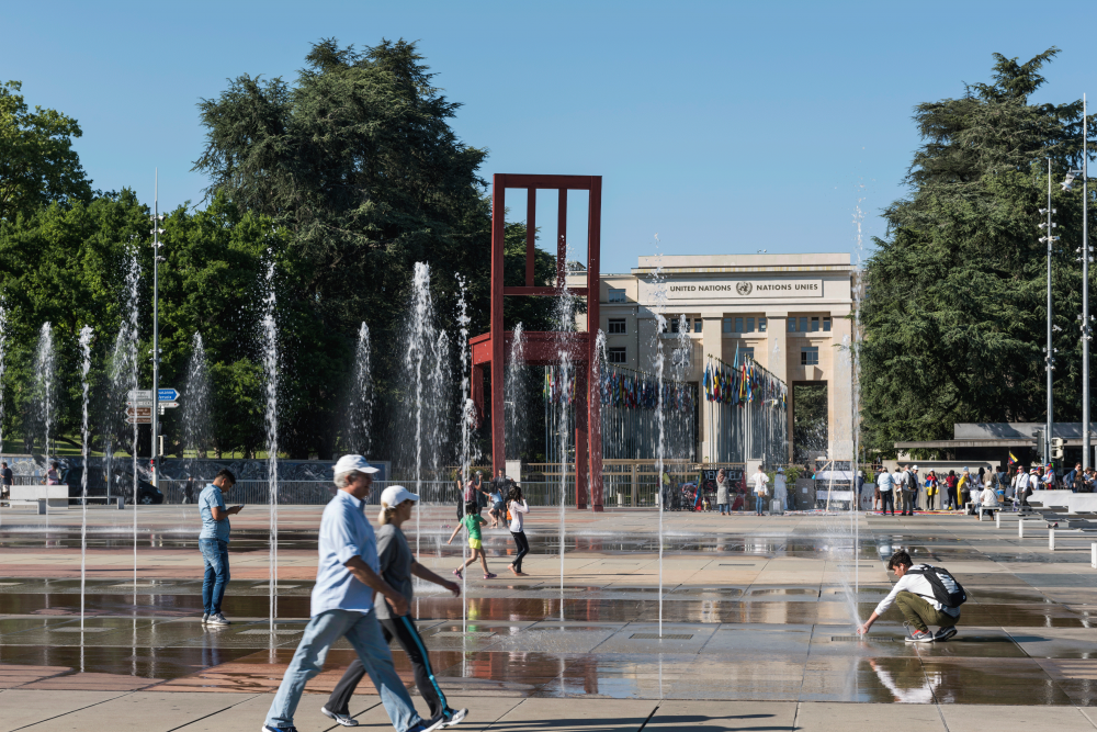 Place des Nations, Genève / Luca Fascini