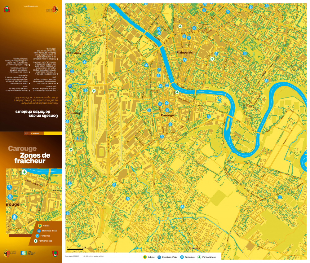 Lieux de fraîcheur Carouge