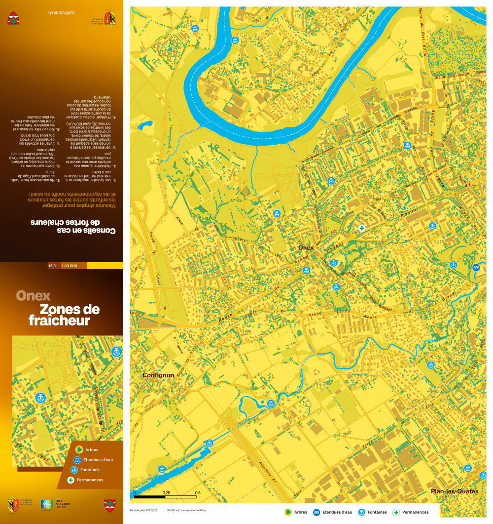 Lieux de fraîcheur Onex