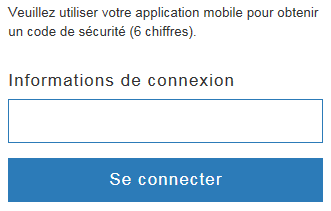 Informations de connexion (challenge)