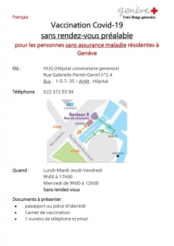 Vaccination COVID, sans rendez-vous