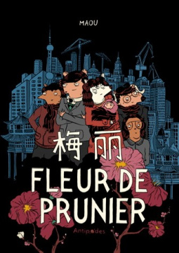 Couverture de "Fleur de prunier" de Maou, lauréate du Prix BD Zoom 2024