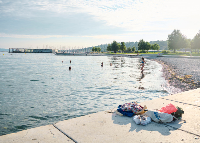 Plage des Eaux-Vives - Image prétexte