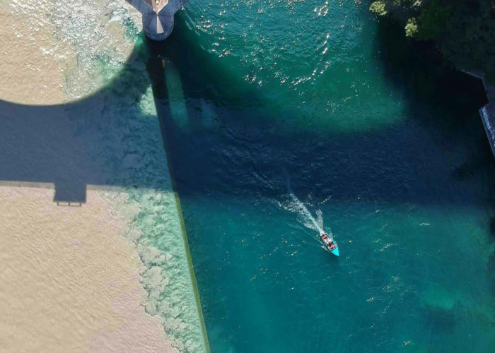 Image du rhône et du l'arve 