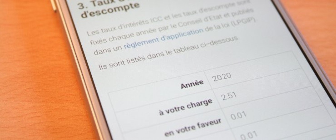 Taux D Interet 2020 Ge Ch