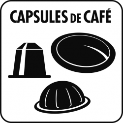 Capsules de café en aluminium