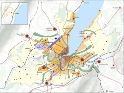 Carte de synthèse du concept de l'aménagement cantonal