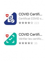 Certificats COVID APP