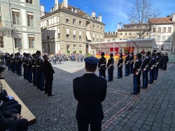 Prestation de serment de la police