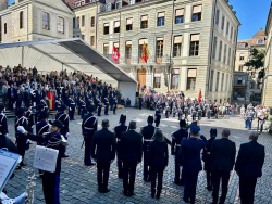 Prestation de serment de la police