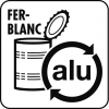 Pictogramme Alu Fer-balnc