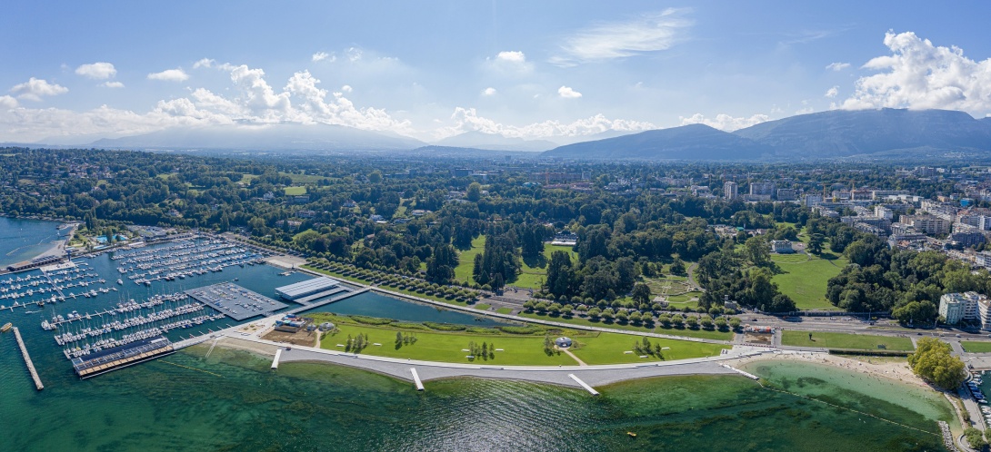 La Plage Publique des Eaux-Vives | ge.ch