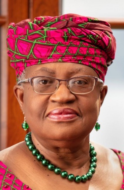 Docteure Ngozi Okonjo-Iweala, directrice générale de l'organisation mondiale du commerce (photo OMC).