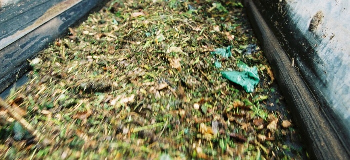 tapis déchets organiques