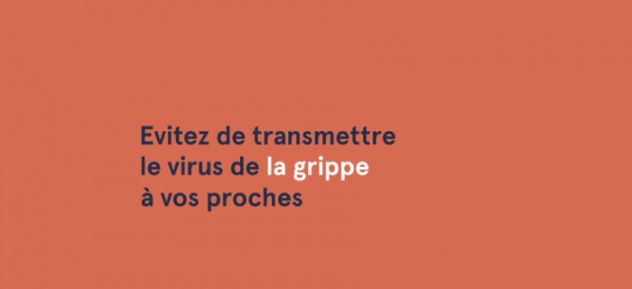 Evitez de transmettre le virus de la grippe à vos proches
