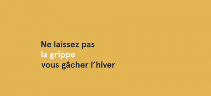 Ne laissez pas la grippe vous gâcher l'hiver