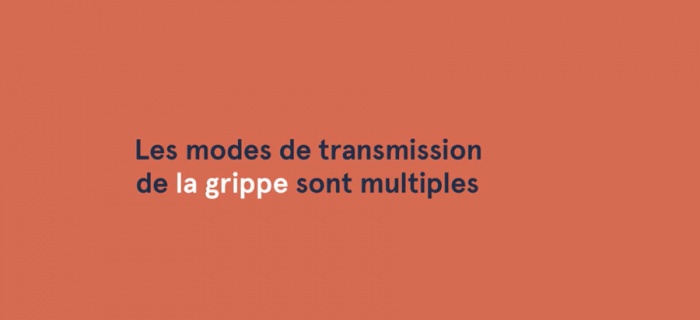 Les modes de transmission de la grippe sont multiples