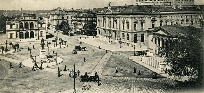 La Place de Neuve en 1909