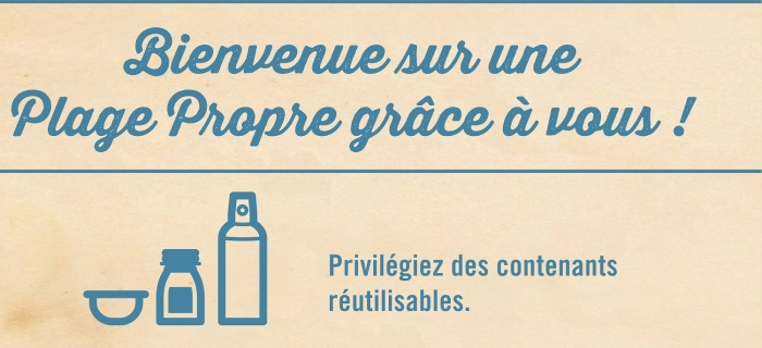 Plage Publique des Eaux Vives Propre 