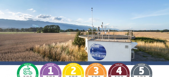 Station du Réseau d’observation de la pollution atmosphérique à Genève (ROPAG) Passeiry