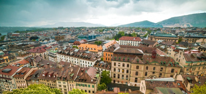 Vue de Genève