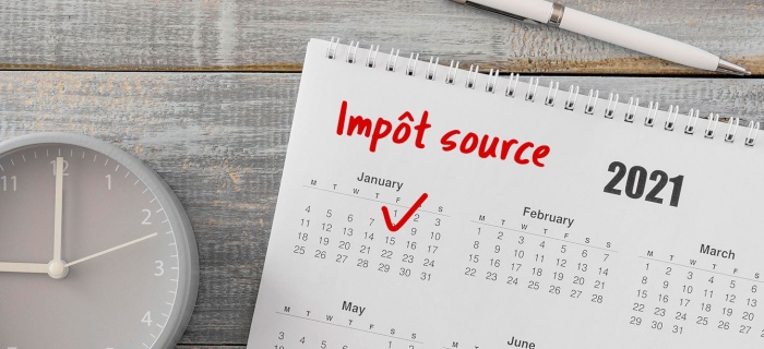 La révision de l'impôt à la source entre en vigueur le 1er janvier 2021