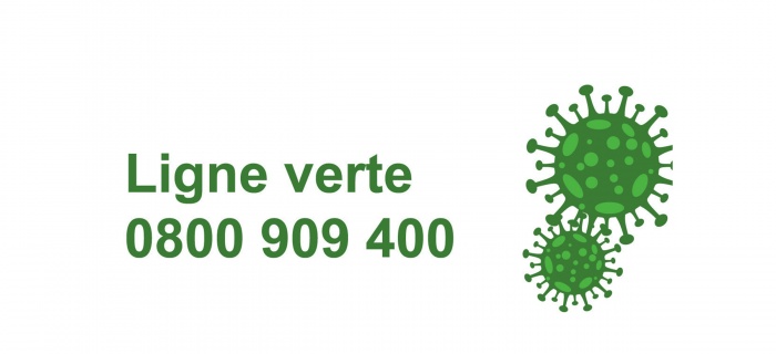 Ligne verte COVID