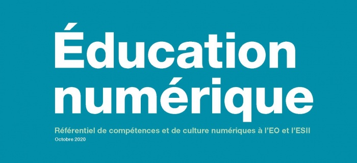 Education numérique. Référentiel de compétences et de culture numérique à l'école publique