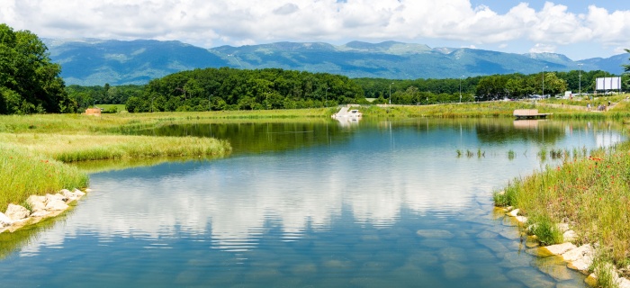 Lac des Vernes et Jura