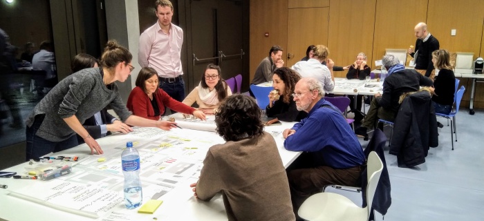 Atelier dans le cadre des espaces publics du Rolliet ©Etat de Genève