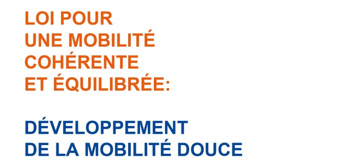 LMCE: Développement de la mobilité douce