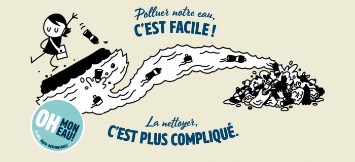 Polluer notre eau, c'est facile! La nettoyer, c'est plus compliqué